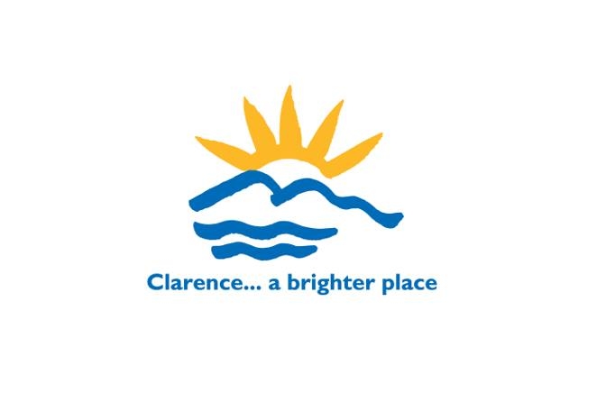 The City of Clarence logo