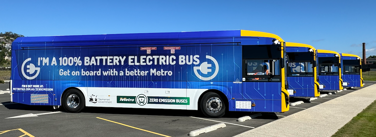 Electric Bus Trial — Metro Tas
