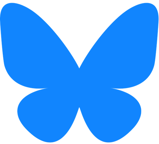 The Bluesky logo